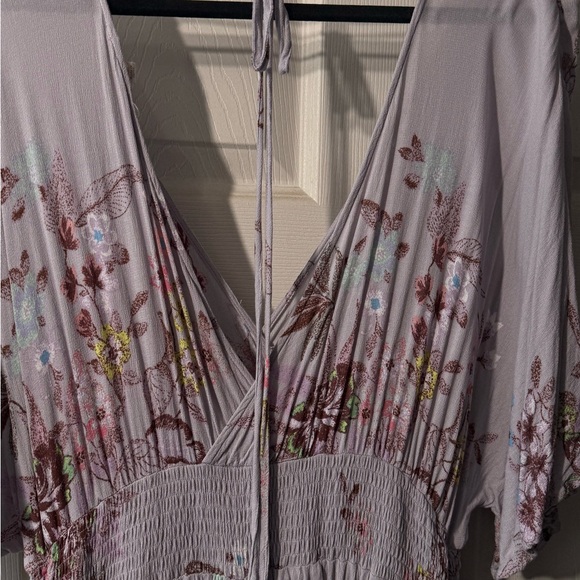 Worn 1x for my daughters wedding Floral Maxi Dress 1XLG - Picture 3 of 6